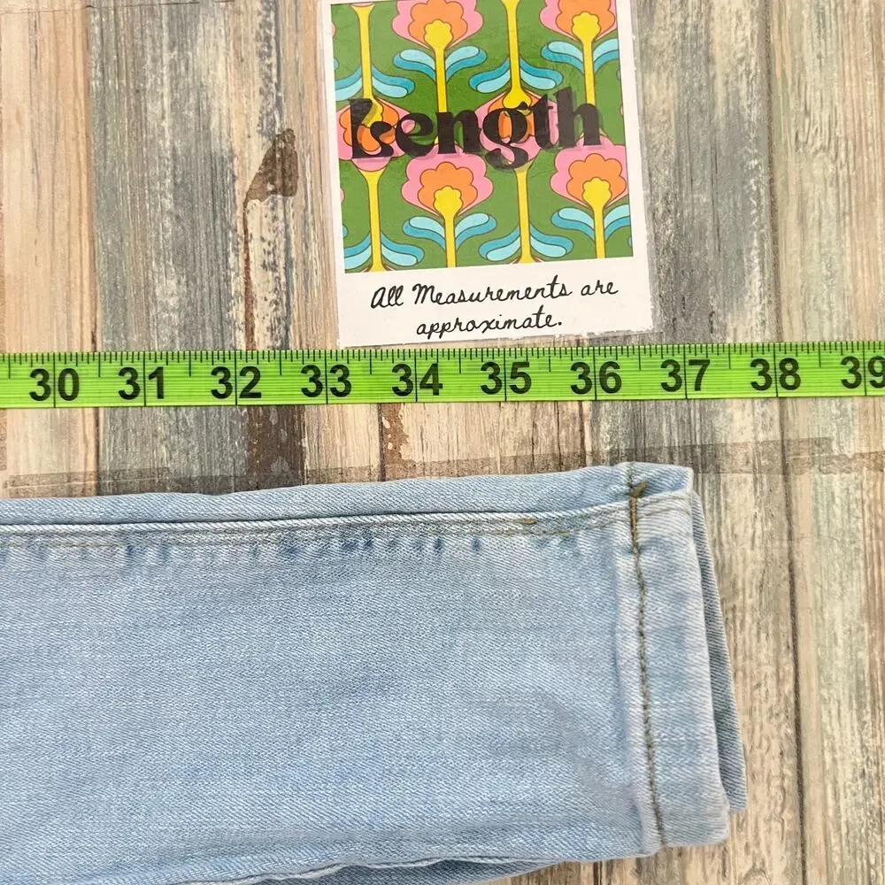 Denim‎ & Co Womens Skinny Light Wash Jeans Sz Us 0 Uk 4 Stretch Classic Basic